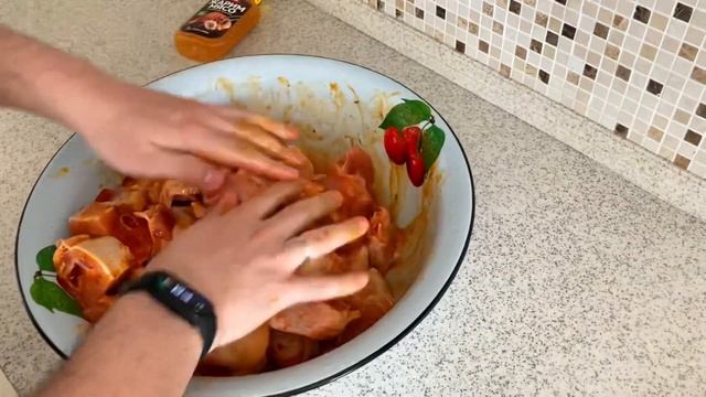КУРИНЫЙ ШАШЛЫК! Домашний очень простой рецепт???