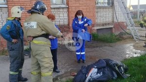 При пожаре на ул. Фучика в Туле из окна второго этажа выпрыгнул мужчина