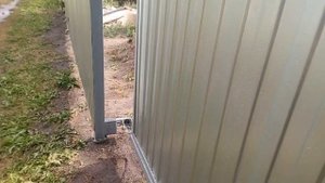 Откатные (консольные) ворота своими руками
