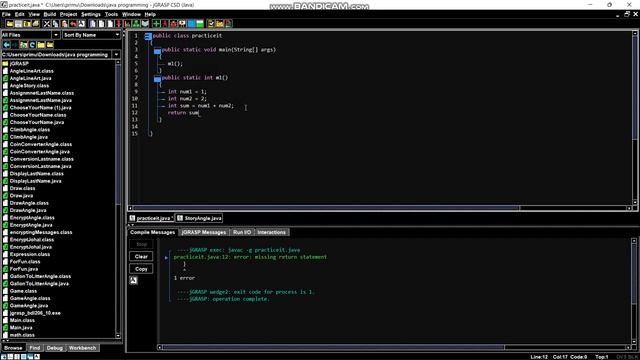 missing retun statments смотреть онлайн