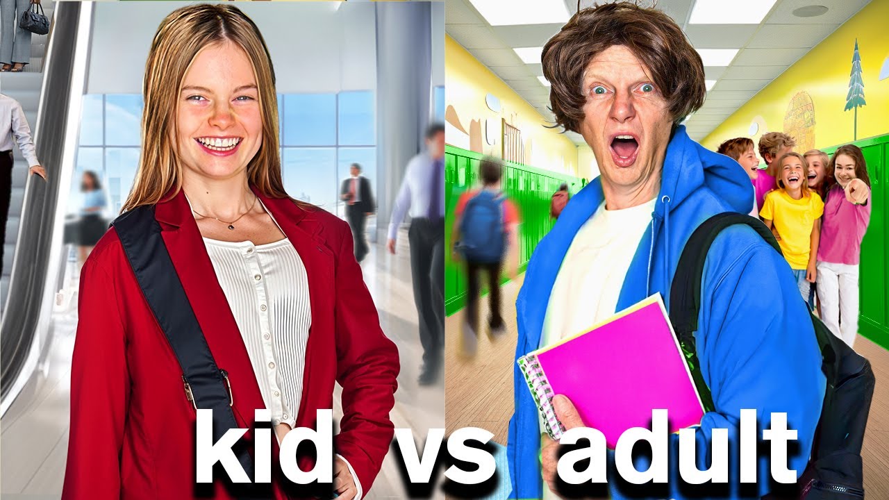 KID Turns Into ADULT & PARENT Turns Into KID _Challenge_