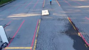 Autonomous Landing of a Multirotor Aerial Vehicle on a High Velocity Ground Vehicle