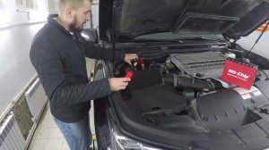 Увеличение мощности Lexus LX 450d, замер мощности на диностенде