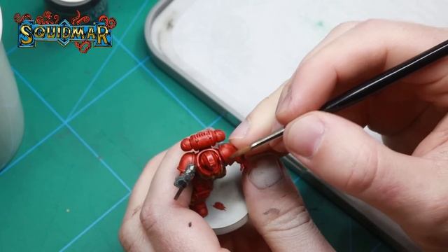 How To Paint Blood Angels With Contrast Paints смотреть онлайн