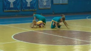 Показательное выступление детской группы по йоге. Детская йога. Йога для детей.