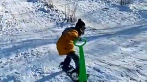 642430 Зимний САМОКАТ СНЕГОКАТ СНОУБОРД