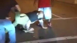 Пьяный гопник нарвался на бойца ММА