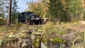 Путешествие по Карелии на тентованном УАЗе | Мыс БЕСОВ НОС | Хозяин озера пытался забрать УАЗ