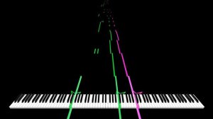 【Impossible Piano】RUSH E piano MIDI by きんかんめろ　(Remake)