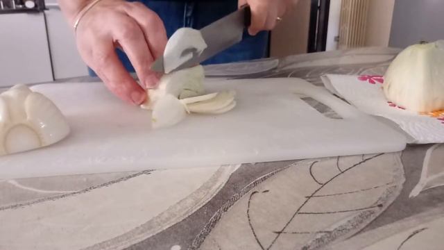 Салат из фенхеля (Finocchio). Очень вкусно.  Диетический салат.