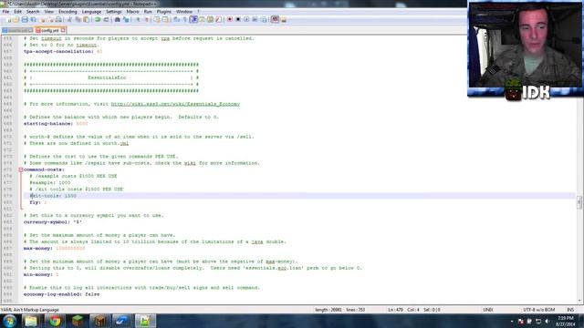 MineCraft | Essentials | Price for Commands / Command Cost смотреть онлайн