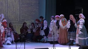 Театр фольклора "Живы традиции Руси" - спектакль "Приходила Коляда на кануне Рождества"