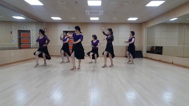 Quizas Tango-Line Dance (Beginner) смотреть онлайн