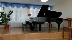 Рублев Владимир 2 кл., преп.  Гесина Е.Я., С. Прокофьев Вальс из цикла "Детская музыка"