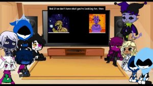 Deltarune Reacts to Undertale The Musical | Part 2 | Remake | GCRV |