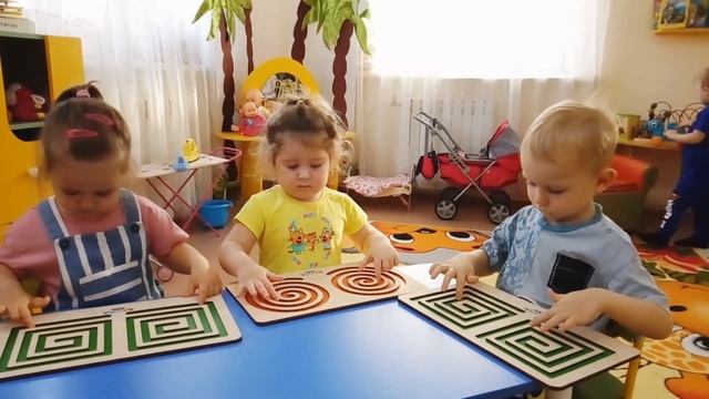 Сиреневая (средняя группа). Нейроигры смотреть онлайн