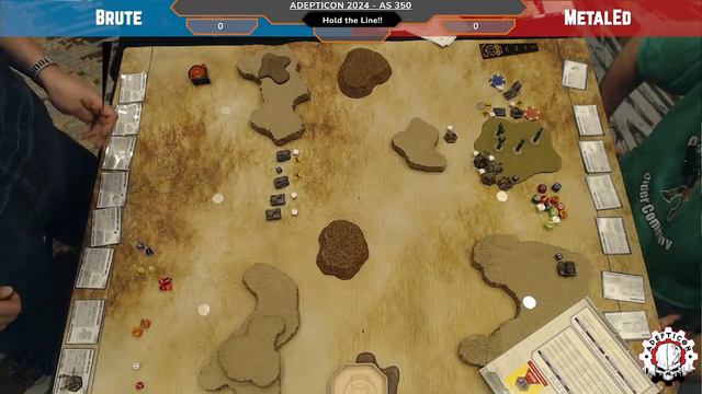 Adepticon 2024 AS350 Tournament Round 4 - Hold the Line! смотреть онлайн