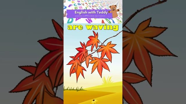 ? AUTUMN SONG. English for kids: learn colours and sing #englishforkids | Английский для детей