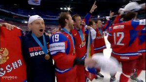 Гимн России 2012  Россия   чемпион мира по хоккею