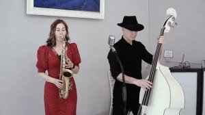 Дуэт Джаз-а-Ролла (Jazz-a-Rolla) - саксофон и контрабас/вокал на мероприятие, СПб.