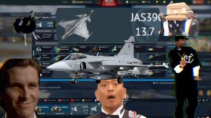 Лучший швецкий истребитель JAS39C WarThunder #1