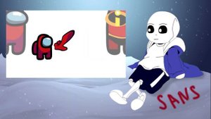 Mini Crewmate Kills 6 The Incredibles Characters | Among Us - Undertale react to Damn Seconds