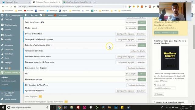 Sécuriser Wordpress avec iThemes Security