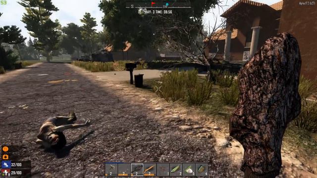 7 Days To Die Alpha 17.2 ☢️ Уровень Insane! ►ч.05 - НАКАРКАЛ!