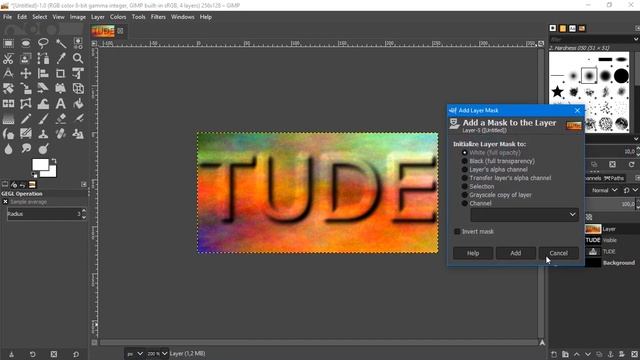 GIMP Tutorial | Simple Floating Logo смотреть онлайн
