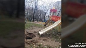 Самые странные детские площадки, горки ⭐