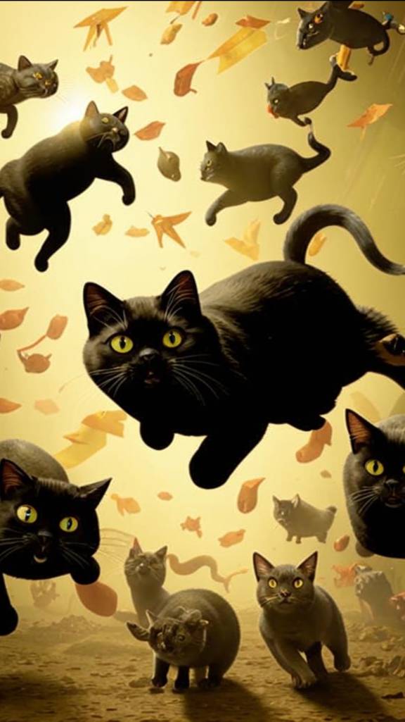 Налетели как саранча 🐈🐈🐈 #кот#приколы