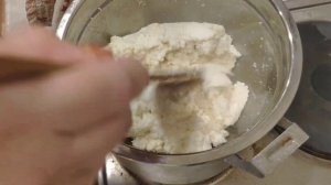 Сыр из творога. Из магазинного творога и молока. Не Получился.?