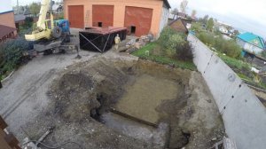 Установка чашы бассейна