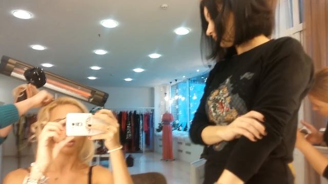 Платье на новый год 2016 DressBox/ прическа с Rowenta So Curls/новогодний макияж смотреть онлайн