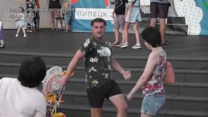 Липецк. "Дискотека для всех" в парке Победы (2023)