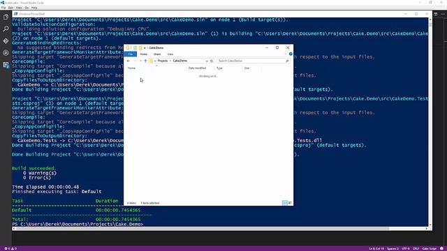 Automating Builds with Cake (C# Make) смотреть онлайн