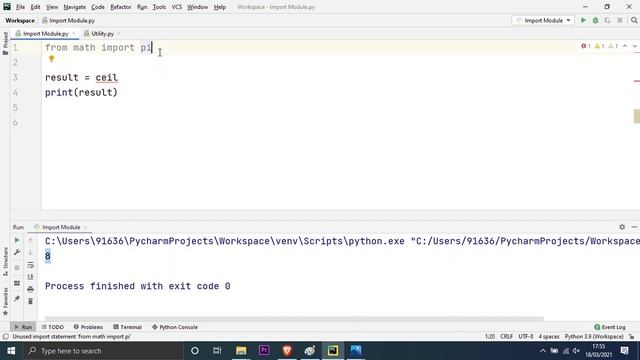The Import Statement and Importing Modules in Python. смотреть онлайн