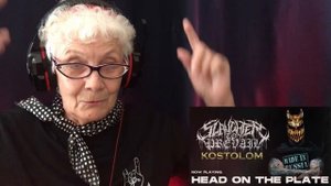 SLAUGHTER TO PREVAIL - KOSTOLOM | РЕАКЦИЯ БАБУШКИ ХЕЙТЕР | REACTION GRANDMA | NEW ALBUM (ЧАСТЬ 2)