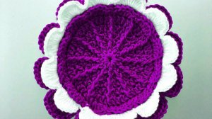 КРАСИВАЯ ПОДСТАВКА ПОД ГОРЯЧЕЕ КРЮЧКОМ/ПОДРОБНЫЙ МАСТЕРКЛАСС КРЮЧКОМ. Easy crochet pattern