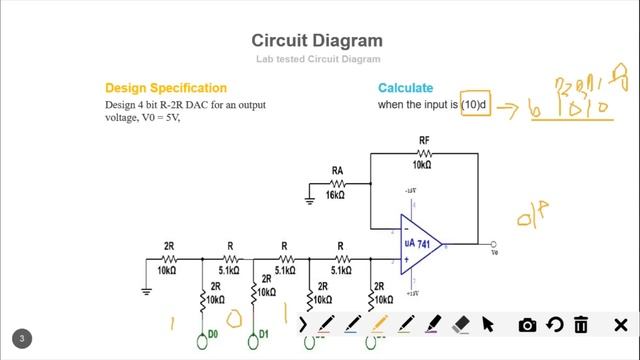 Digital to Analog Converter | DAC | Circuit with ECE VTU LAB