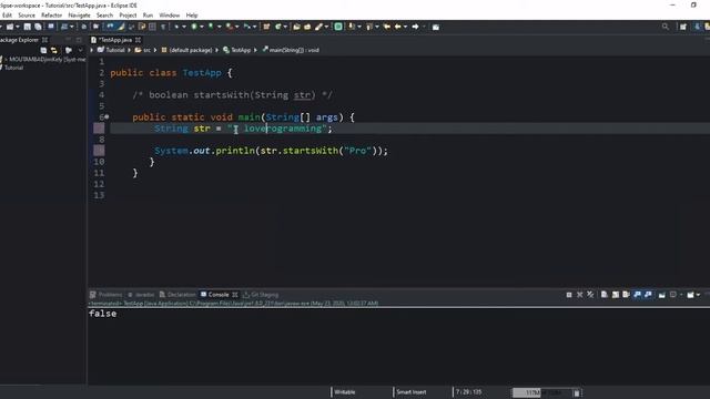 How To Check Whether A Given String Starts With A Specified Prefix Using The startsWith() Method