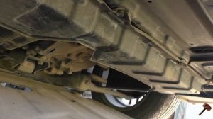 Замена масла без ямы Hyundai SOLARIS