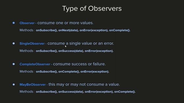Part - 4.2 Types of Observable and Observers [Implementation] - RxJava Full Course for beginners смотреть онлайн