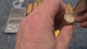 Вскрытие и обзор охотничьего дробового патрона 12 калибра, "000"-34гр., Сокол-2.2, СССР 1992 г.в.