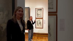 Видео-экскурсия по выставке Академического рисунка в Третьяковке с Дарьей Остапенко.