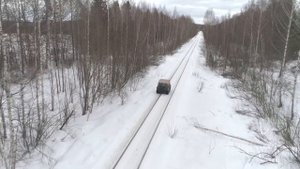 Снегоболотоход Tinger track s380 (Тингер). Зимняя съемка с квадрокоптера DJI Phantom 4 pro