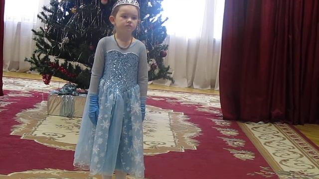 "Зимняя сказка" в исполнении Елизаветы Канаевой (6 лет) смотреть онлайн