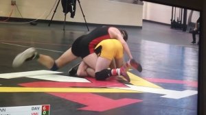 2019-11-16 Conor Fenn (Davidson) over Zach Brown (VMI), Dec 8-2