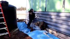 Installing Metal Siding - DIY Cabin Build