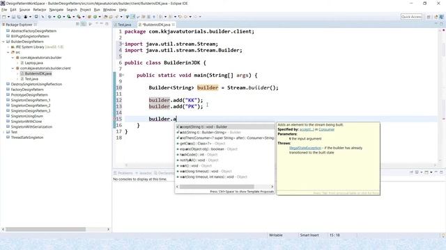 Builder Design Pattern Example in JDK ? || Builder Design Pattern